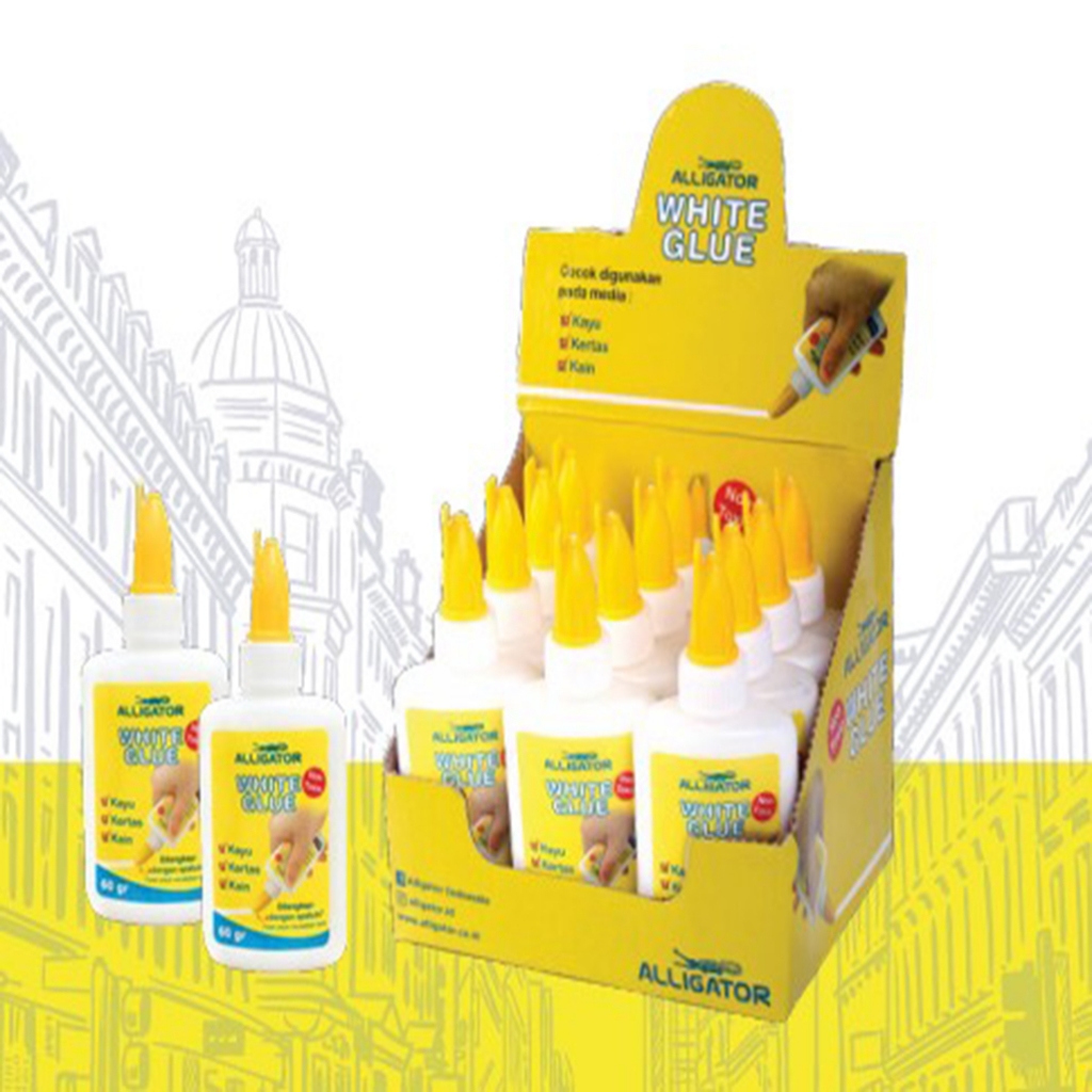 

Alligator Lem PVAC White Glue 60 Gram