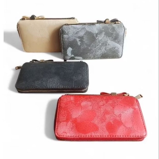 Dompet/wallet lipat wanita (bunga), cuci gudang/gagal QC