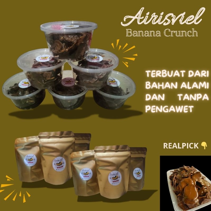 

KERIPIK PISANG COKLAT PREMIUM [ AIRISVIEL BANANA CRUNCH]