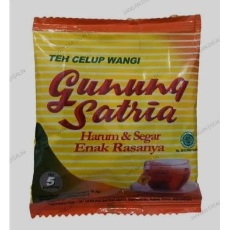 

Teh Celup Gunung Satria Sachet