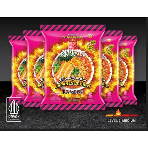 

Best Wok Explodez Japanese Curry Chicken Ramen 75 gram