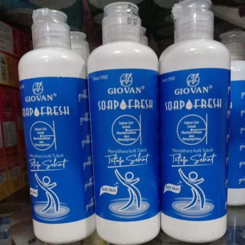 Giovan Soap Extra Fresh 240ml - Sabun Cair Bayi untuk Biang Keringat