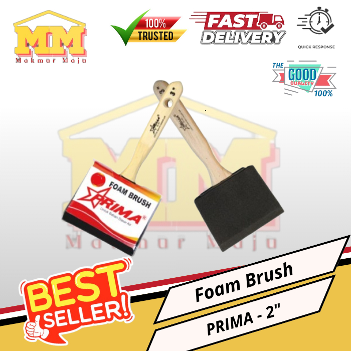 

Kuas Busa Foam Brush Prima 2