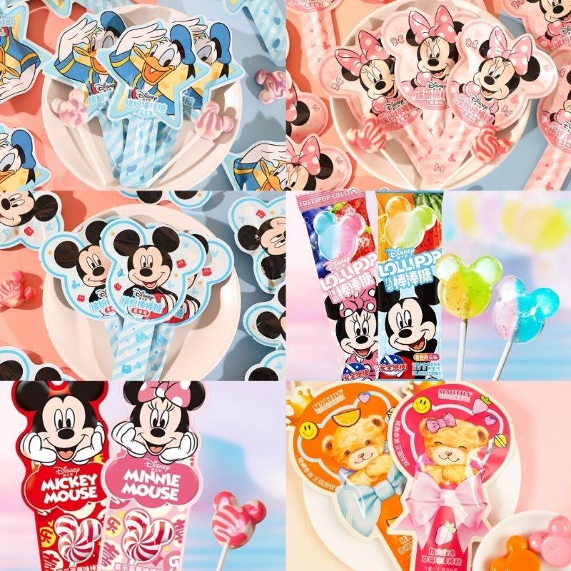 

HARGA PER PCS LOLIPOP TANGKAI PERMEN DISNEY DONALD MINNIE MICKEY MOUSE