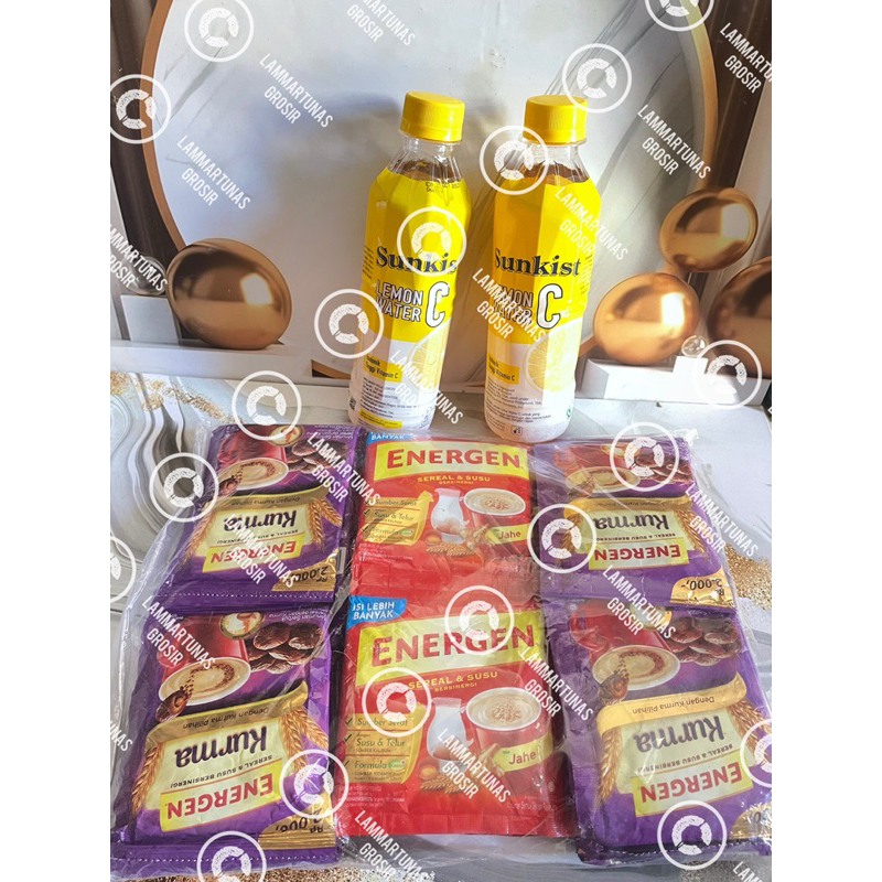 

Paket Energen 3 renceng + (Free 2 minuman Sunkist)