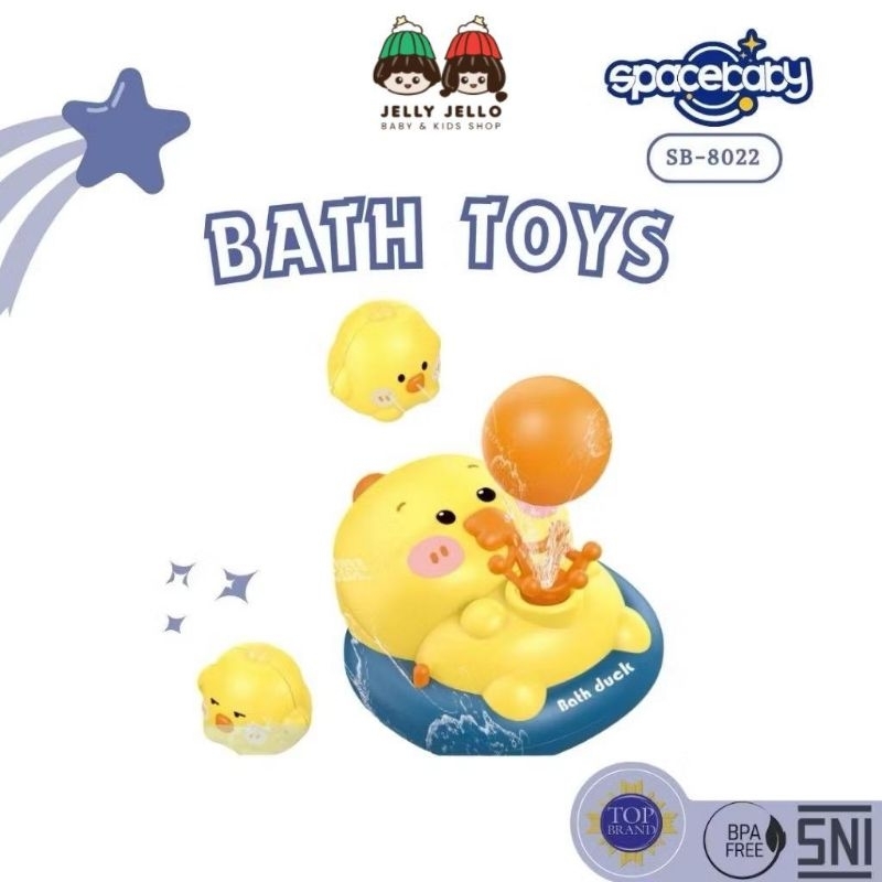 Spacebaby Bath Toys Bebek Wind Up Function SB 8022