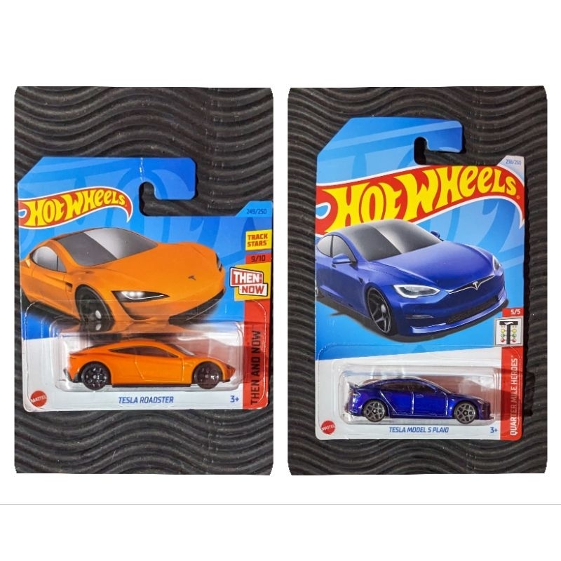 HOT WHEELS TESLA MODEL S / Roadster