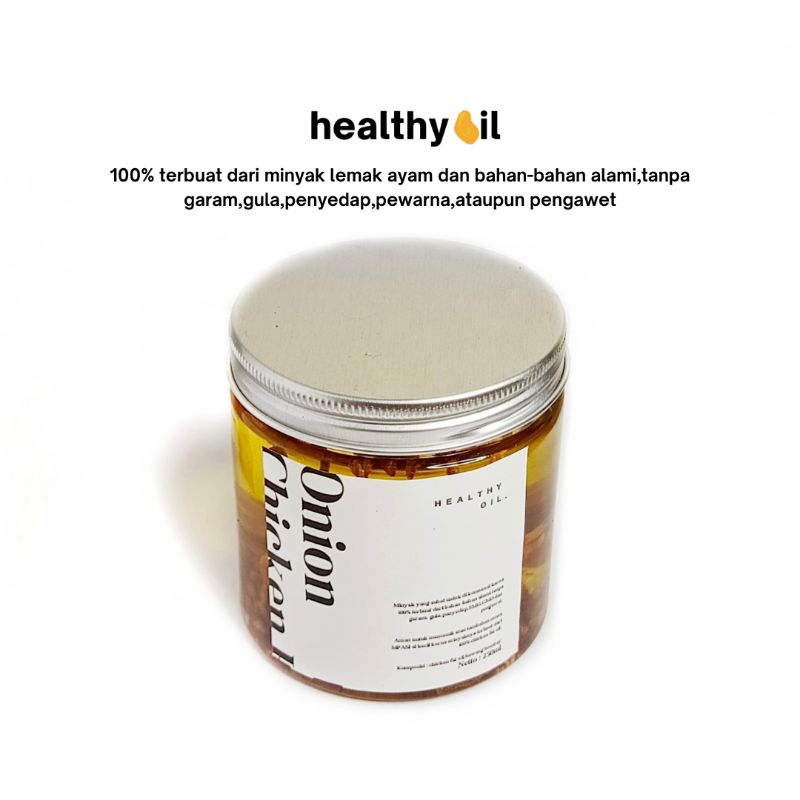 

[250ML] Minyak Lemak Ayam MPASI Bawang Bombay - Healthy Oil