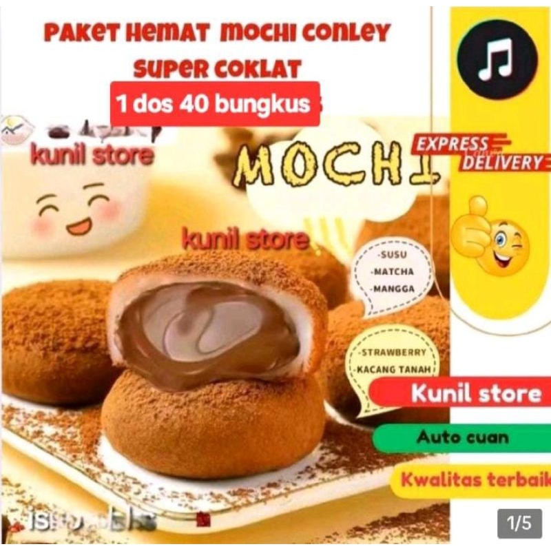 

HARGA KAGET MOCHI CONLEY DOUBLE COKLAT (1 DUS 40 PCS)