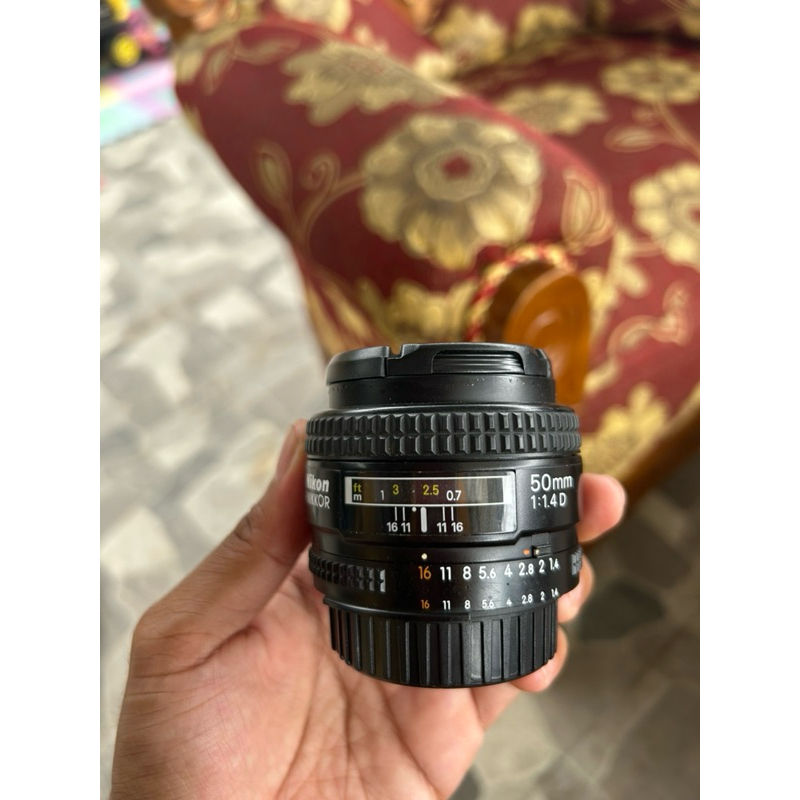 Lensa Nikon 50mm f1.4 afd