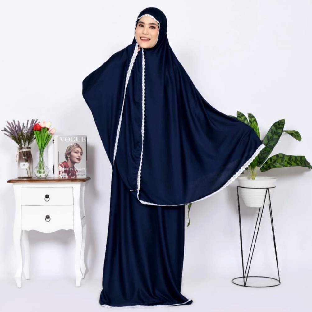 Terkini Grosir Khaira Mukena Jumbo Polos Bahan Hyget