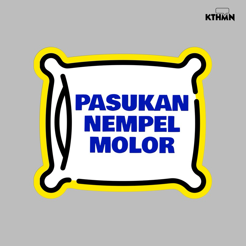 

Pasukan Nempel Molor - Vinyl Sticker | SS - 113