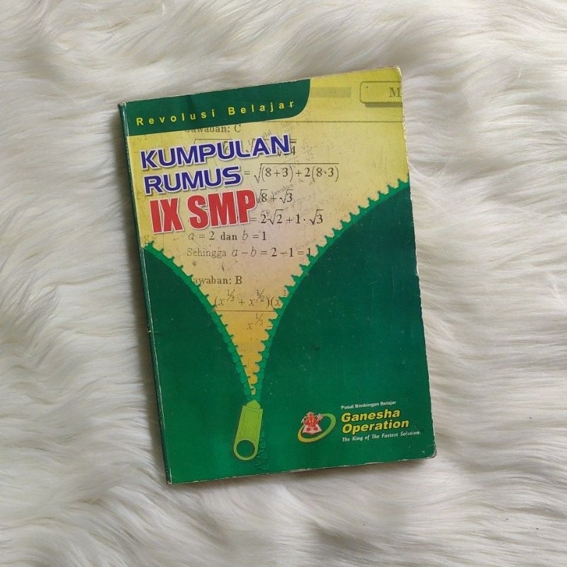 Kumpulan Rumus IX SMP - Ganesha Operation