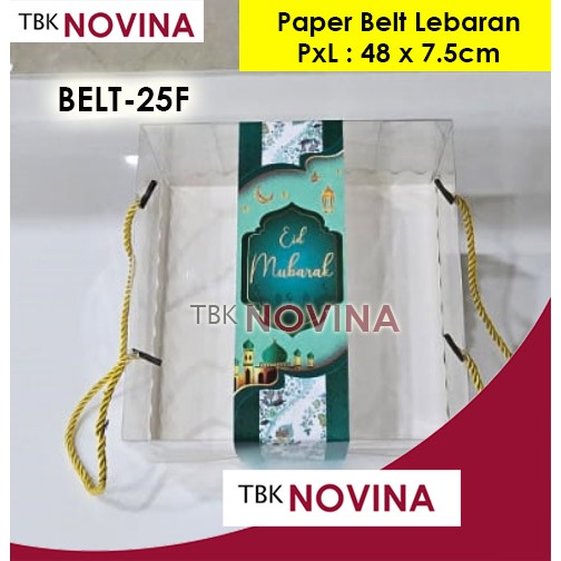 

[1 LEMBAR] PAPER BELT LEBARAN / PITA KERTAS KOTAK KUE / PAPERBELT IDUL FITRI