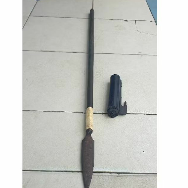 Sumpit Dayak Kalimantan Panjang  1 meter  Sumpit Kayu ulin khas Etnik Dayak