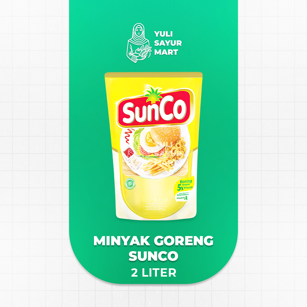 

Minyak Goreng Sunco 2 Liter - Yuli Sayur Mart