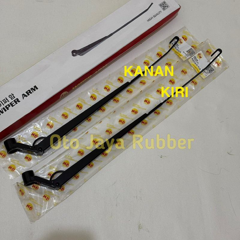 Set Gagang Stang Tangkai Wiper Mobil Kiri Kanan untuk Agya Ayla
