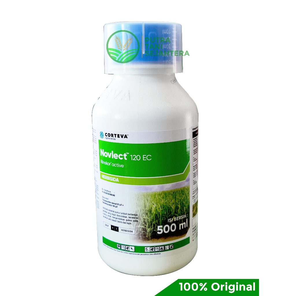 Herbisida Novlect 120EC 500ml Obat Pembasmi Gulma Rumput Tanaman Padi