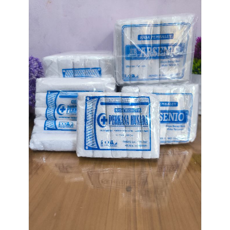 Kasa Perban Perkasa Husada / Kasa Gulung 5cm,10cm,15cm (Eceran)