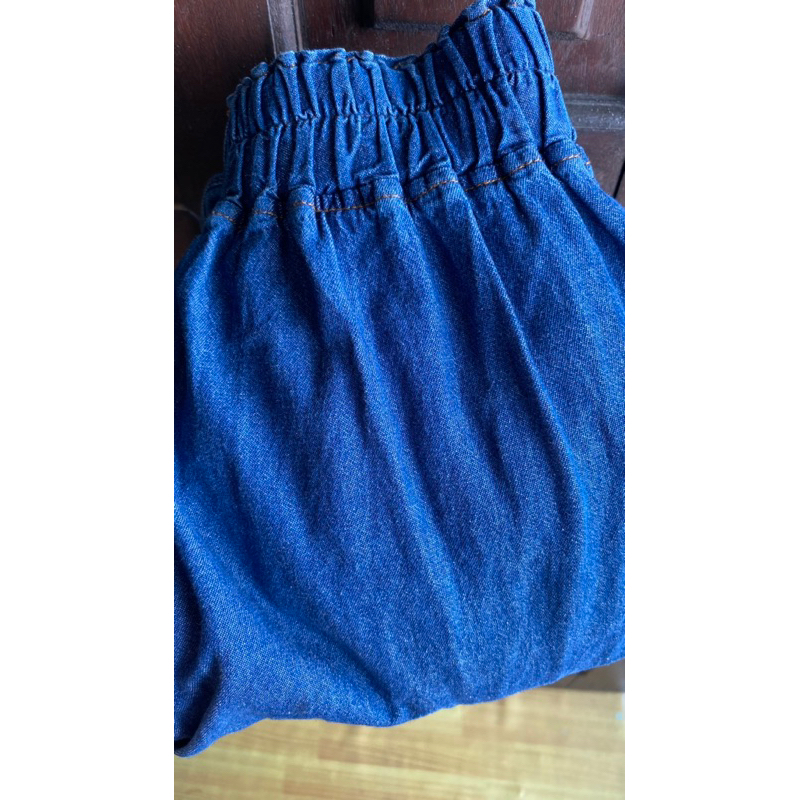 Rok Denim panjang Rok jeans Preloved