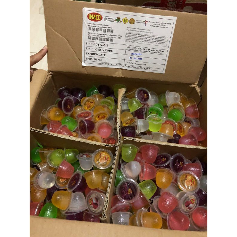 

Inaco Jelly kemasan 1000g (1 kg)