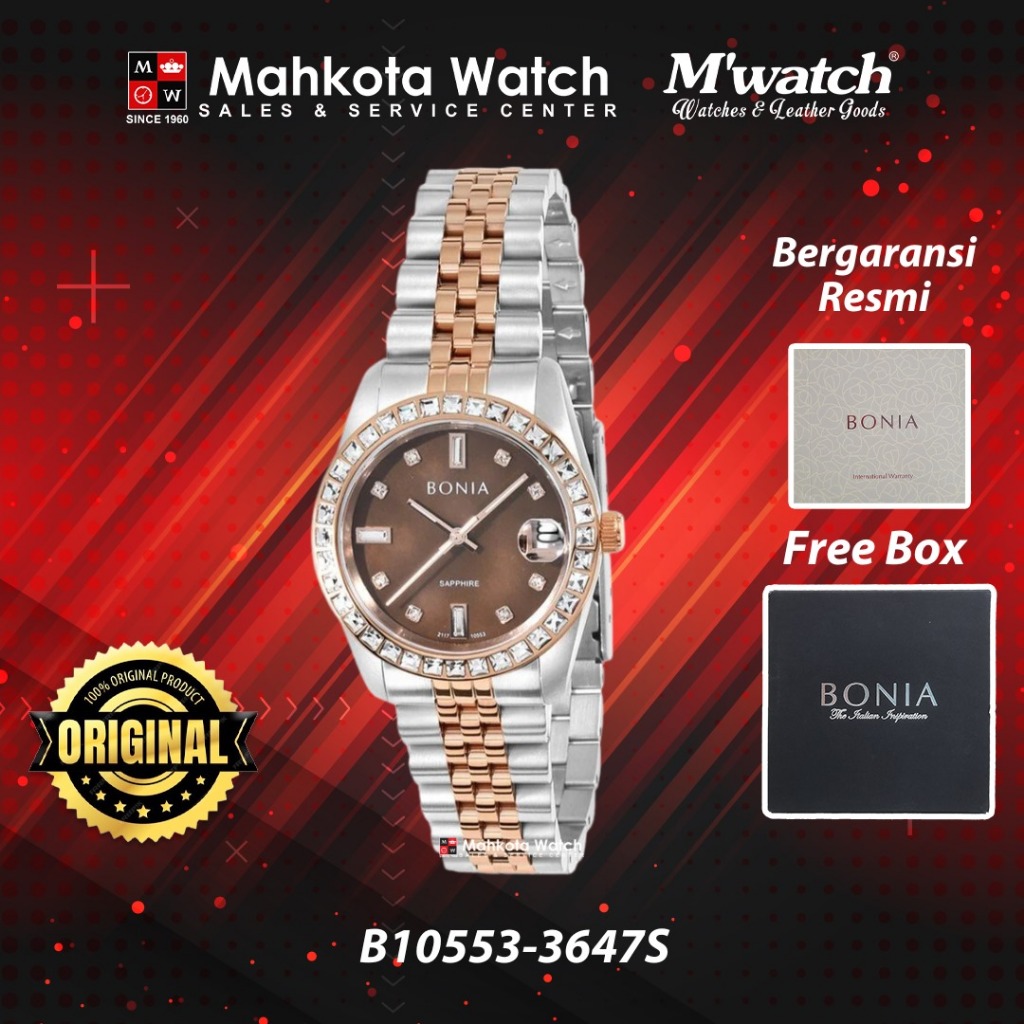 JAM TANGAN WANITA BONIA B10553-3647S ORIGINAL