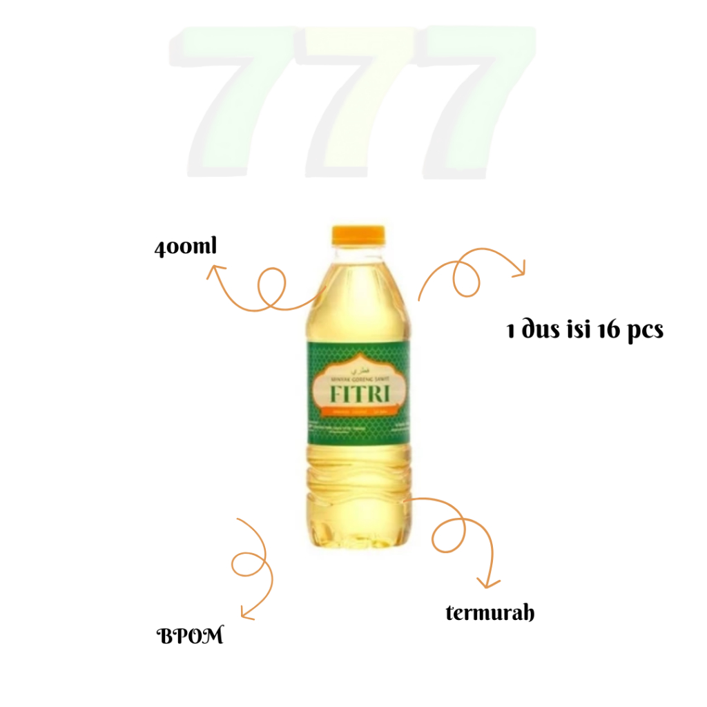 

Minyak Goreng Fitri 400ml