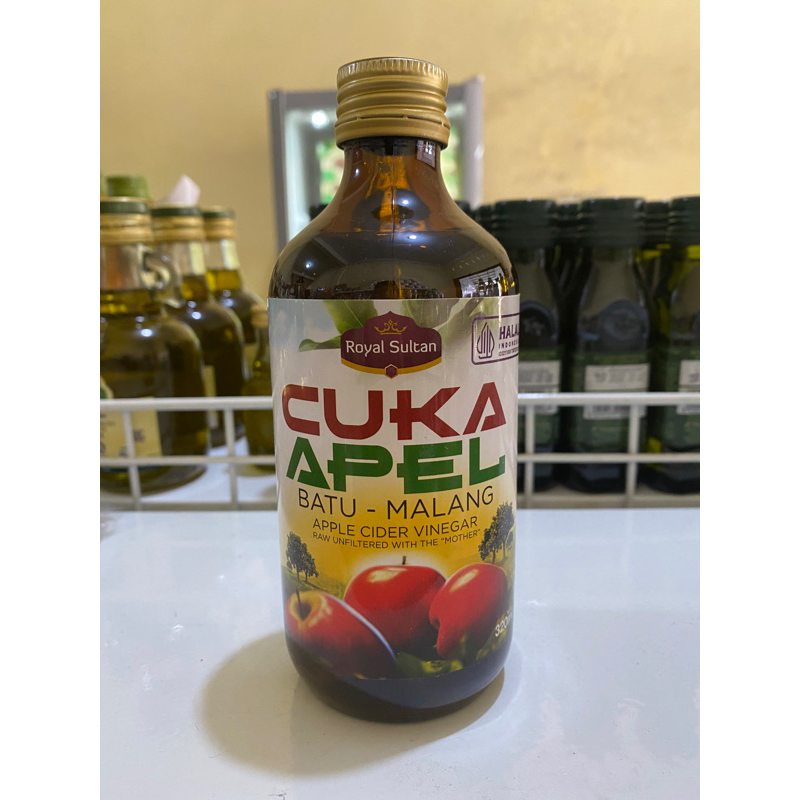 

(320 ml) cuka apel royal sultan / cuka apel batu malang