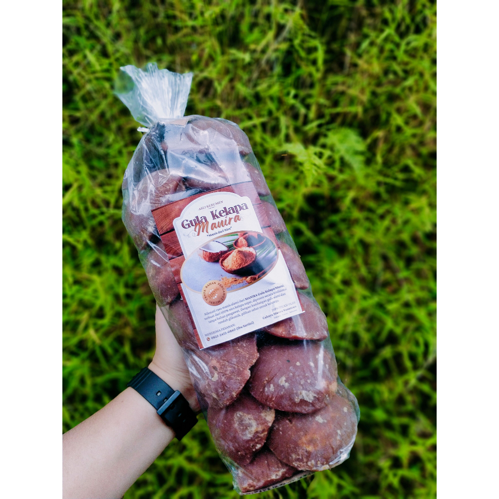 

MANIRA l Gula Kelapa Murni Asli Kebumen 250 gr I Gula Batok I Gula Organik I Gula Kelapa Cetak