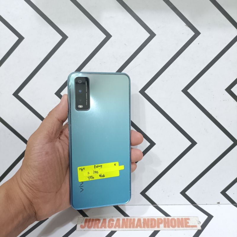 VIVO Y20S 8/128GB HP BEKAS SECOND - LANGSUNG CEK DESKRIPSI