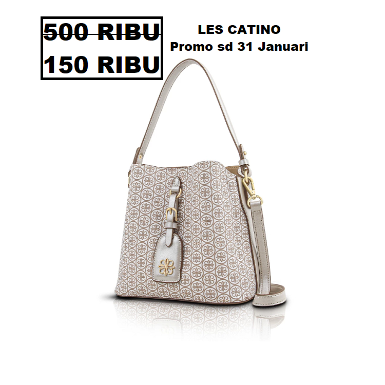 Tas wanita tas Les catino GILSHA shoulder bag sale 100% ORIGINAL STORE