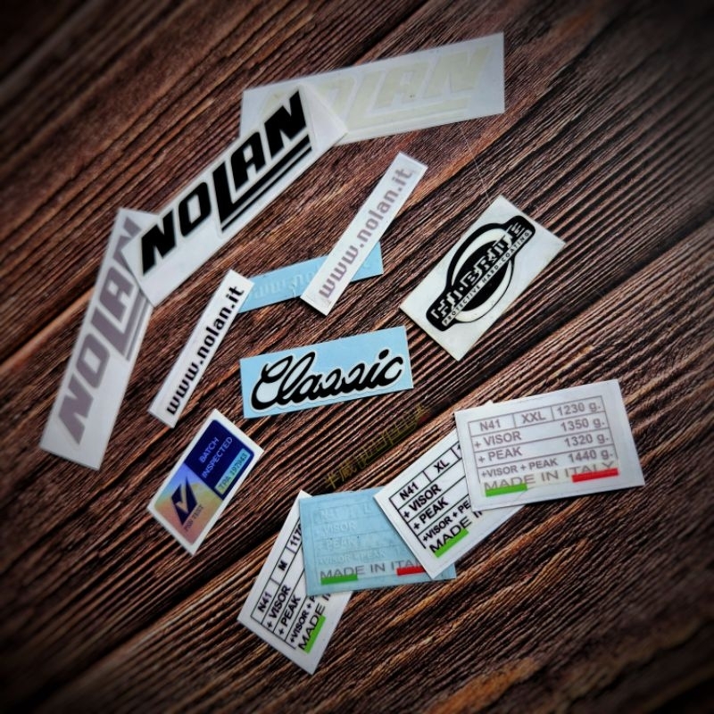 Sticker Set Nolan N41 - ( Logo Printing)