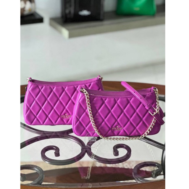 KS CAREY CONVERTBL CB SMOOTH QUILTED BAJA ROSE