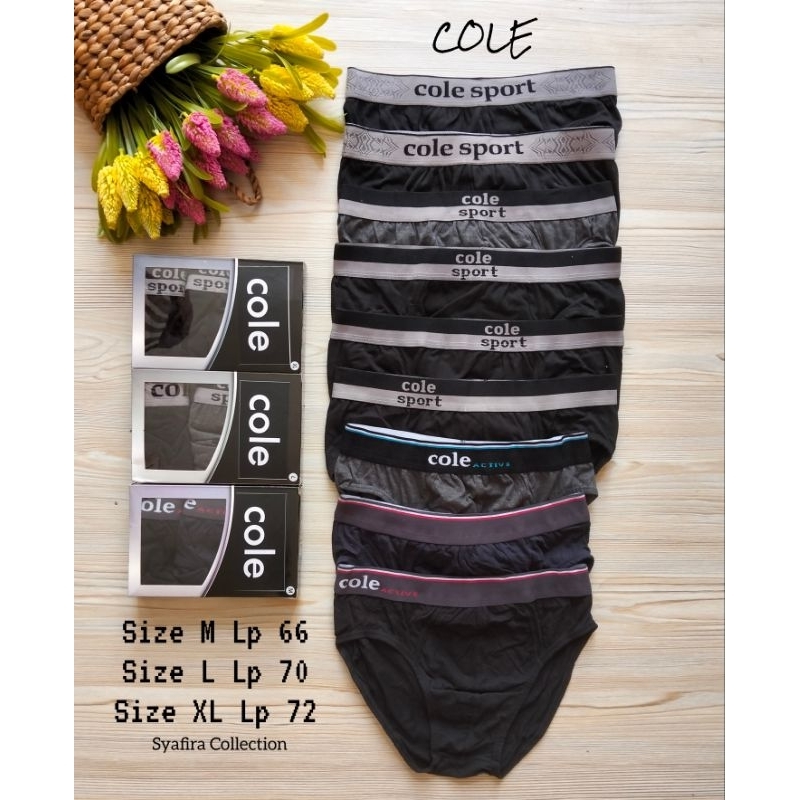 celana dalam COLE  pria termurah