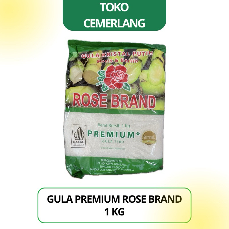 

Gula Premium Rose Brand Hijau 1 Kg