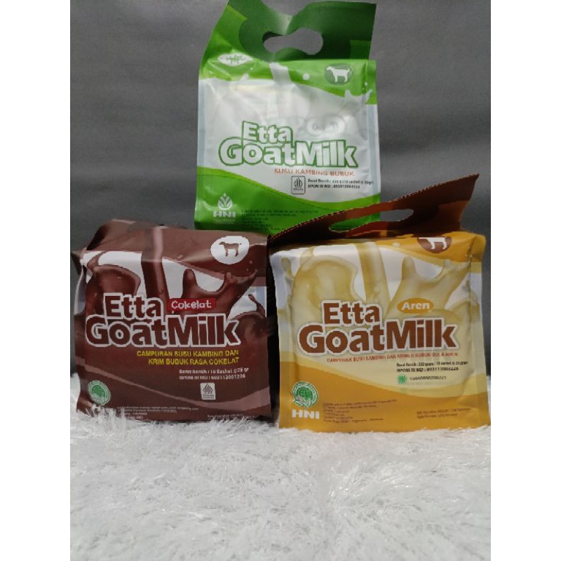 

Susu Kambing Ettawa 3 Rasa Original Aren Dan Coklat