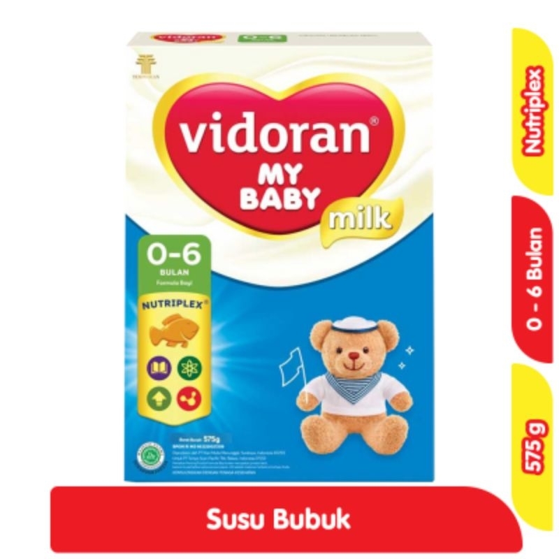 vidoran My Baby Susu Formula Bayi 0-6 Bulan 575 g