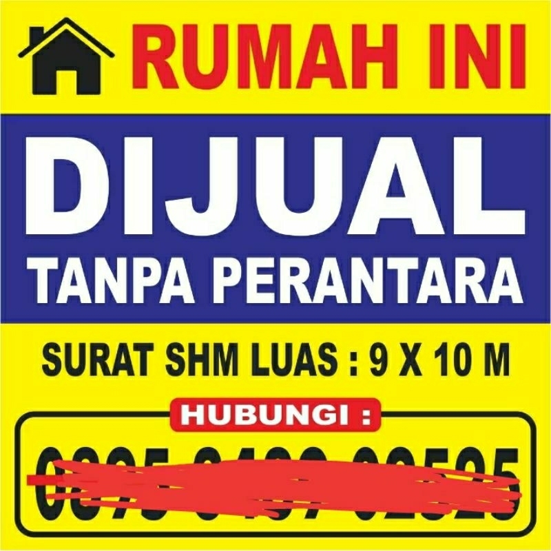 SPANDUK RUMAH DIJUAL, DIKONTRAKAN