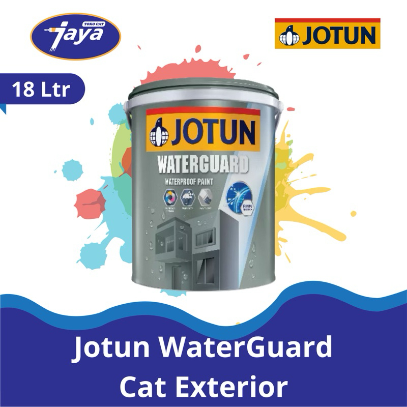Cat Dinding Tembok Luar Exterior JOTUN WATERGUARD 15Liter 15 Liter 20Kg 20 Kg 26Kg 26 Kg Waterproof