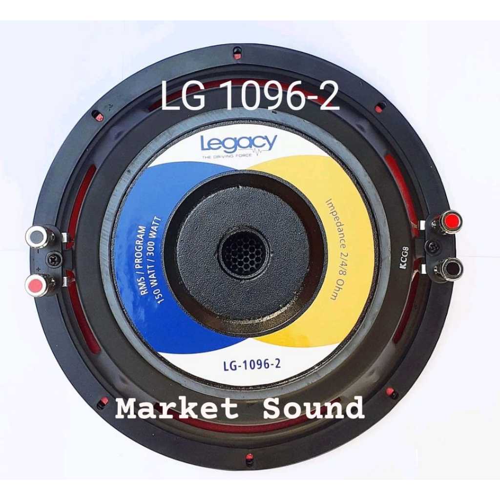 SPEAKER SUBWOOFER LEGACY 10 INCH 1096-2 DOUBLE COIL
