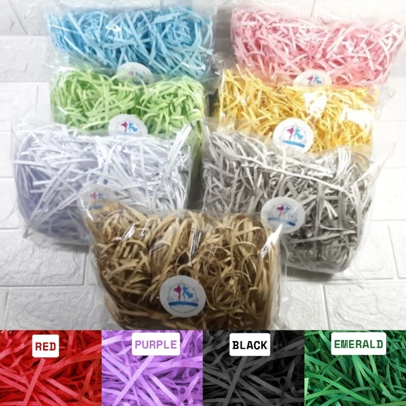 

Kertas Serut | Shredded Paper | Kertas Cacah | Gift Box Filler | Alas Hamper | Kertas Potong