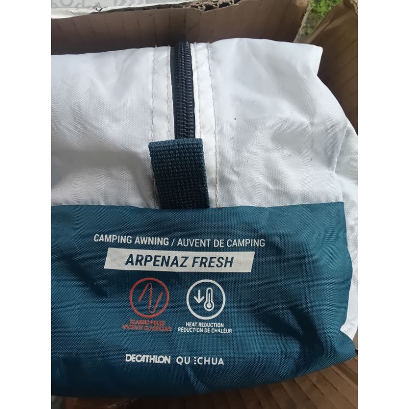 flysheet tenda arpenaz quechua