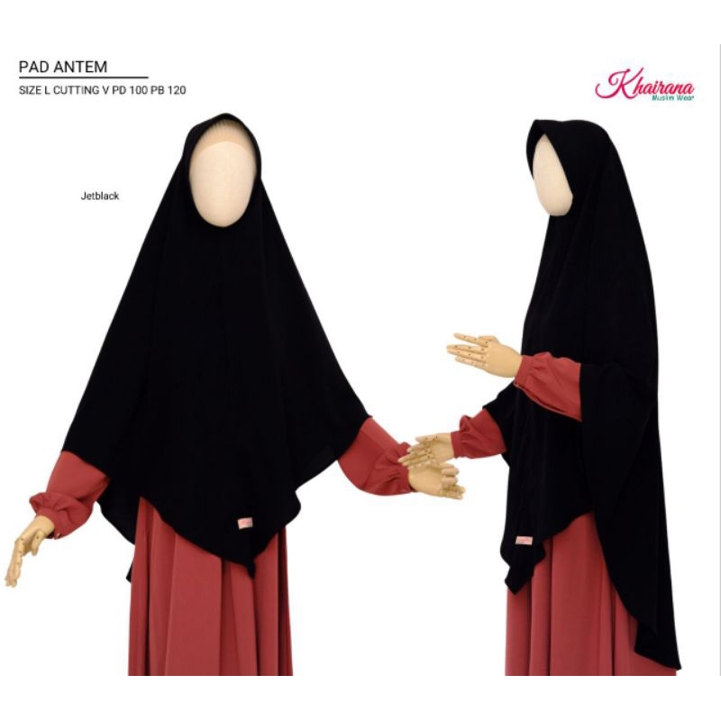 Khimar V size L by khairana