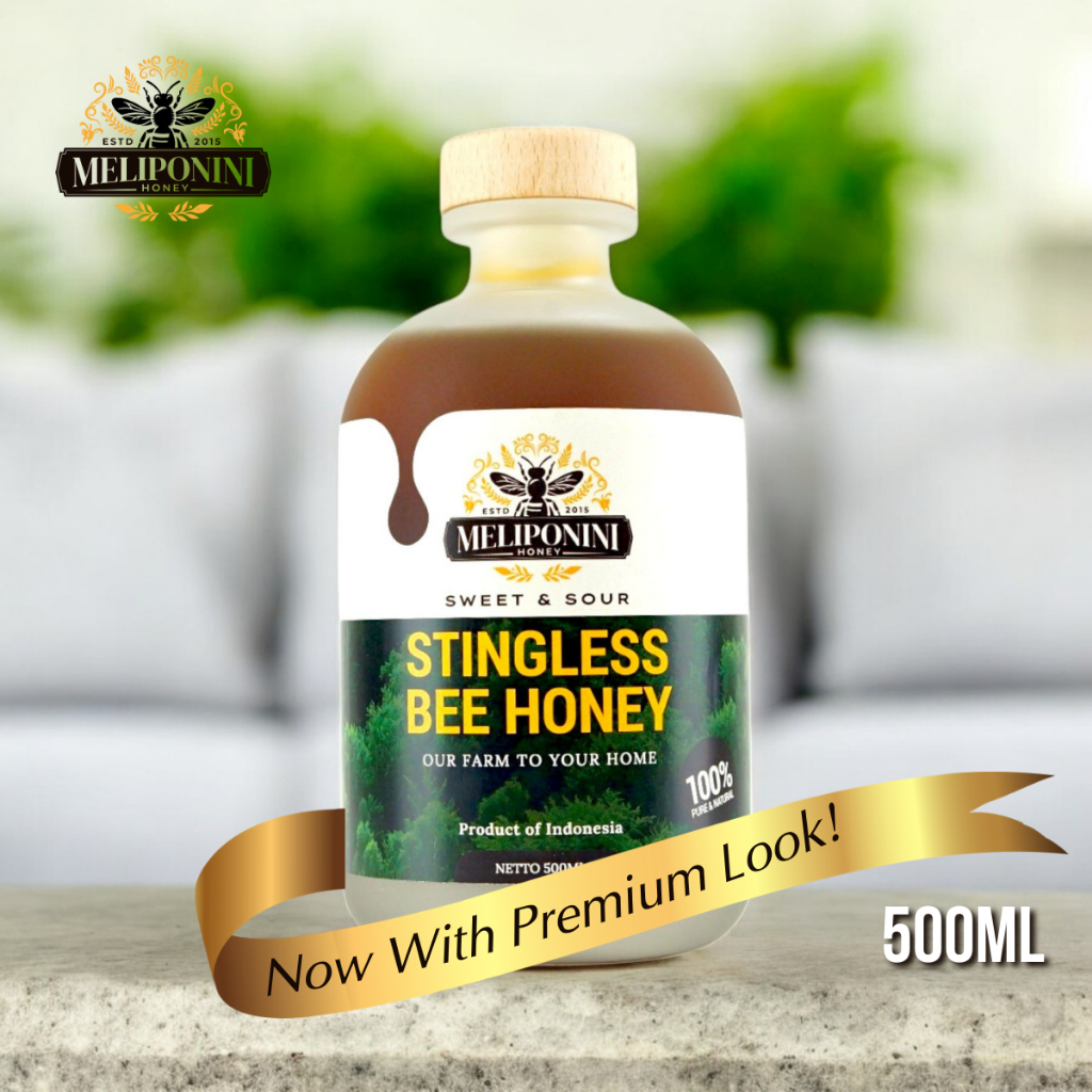 

Madu Meliponini 500ML - Stingless Bee Honey - Madu Trigona / Kelulut / Itama/klanceng