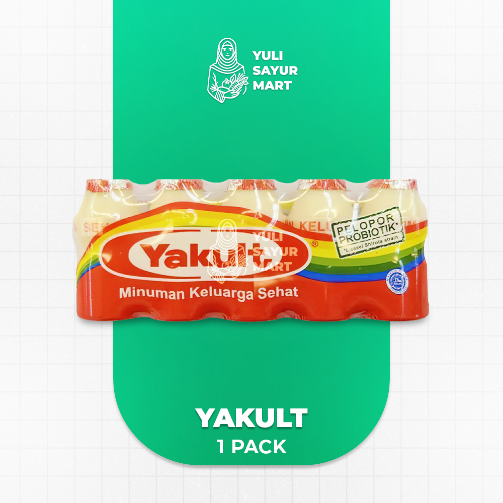 

Yakult 1 Pack - Yuli Sayur Mart