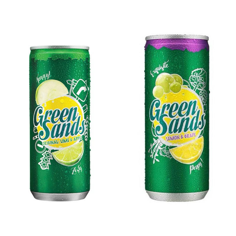 

Green Sands Lemon & Grape Lime, Lemon & Apple