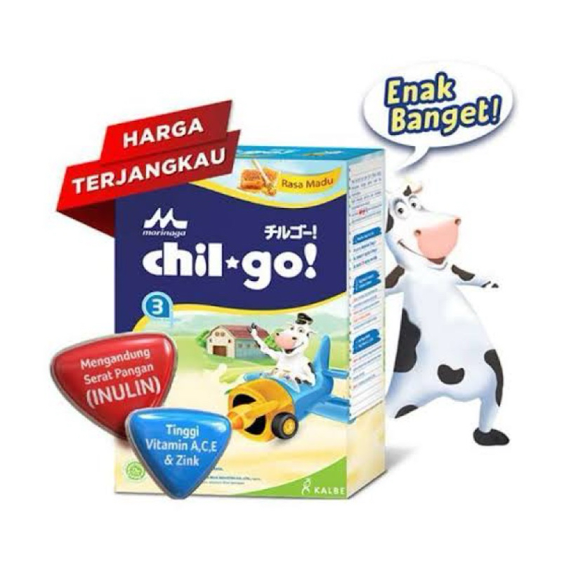

Morinaga Chil-go 1+ Vanilla 350gr Non Box Tanpa Dus