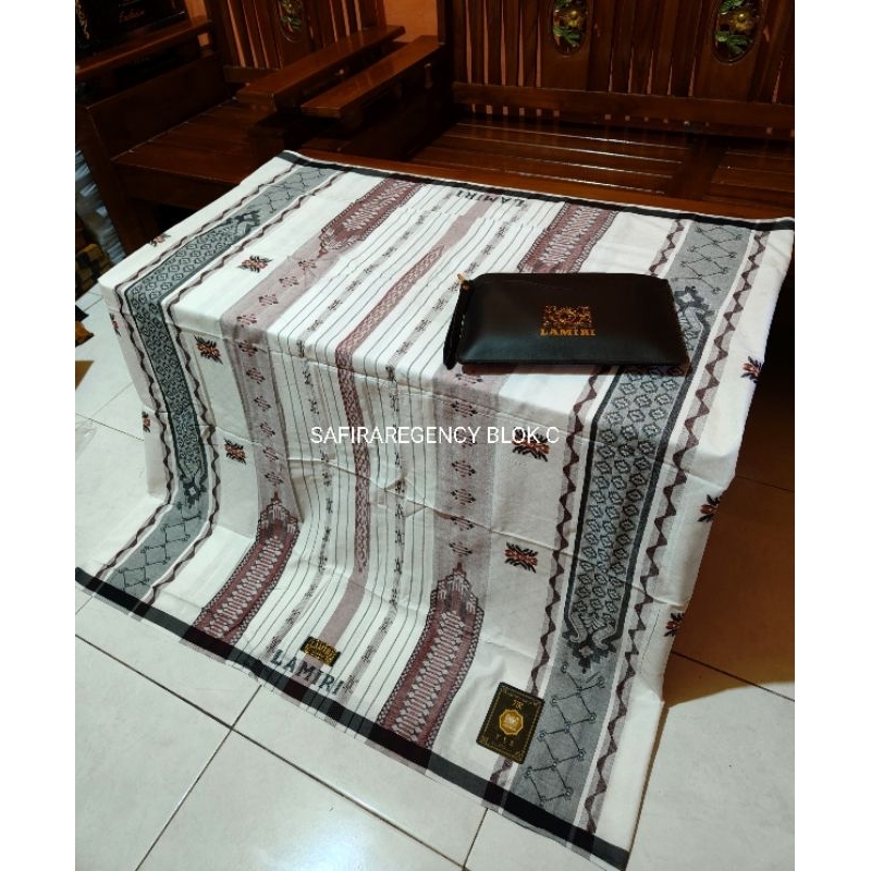 (PROMO)SARUNG LAMIRI TR JAGUAR SONGKET // LAMIRI TSE // Siap seragam