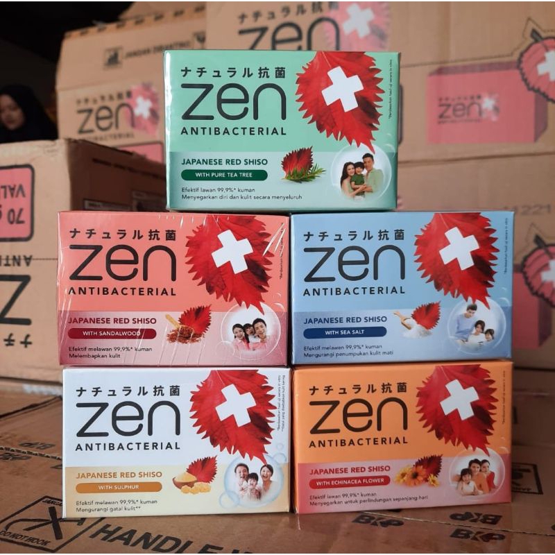 Zen sabun batang 70gr kartonan