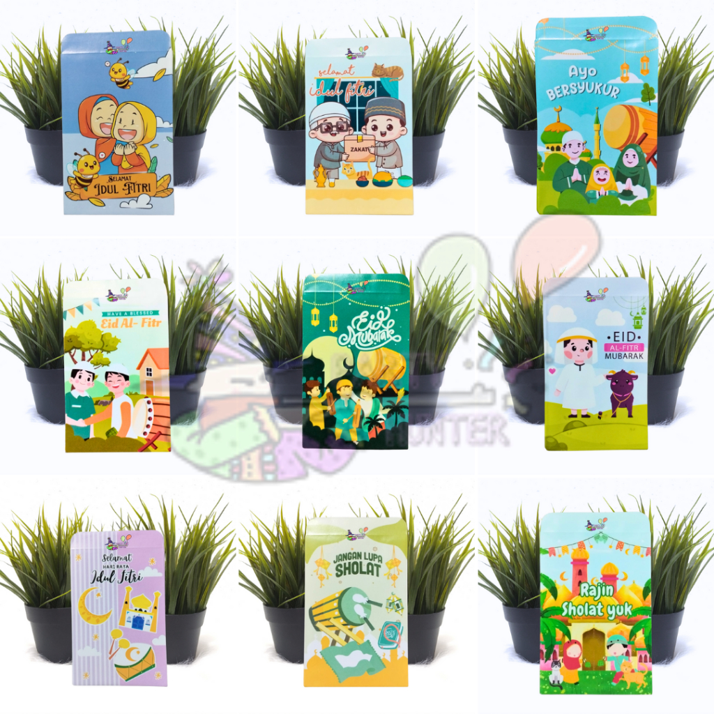 

Amplop Lebaran Idul Fitri / Angpao Lebaran ukuran M (10 pcs) -MKDB